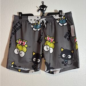 Hello Kitty & Friends Sanrio NWT Men's Size Large Pull-On Drawstring Shorts